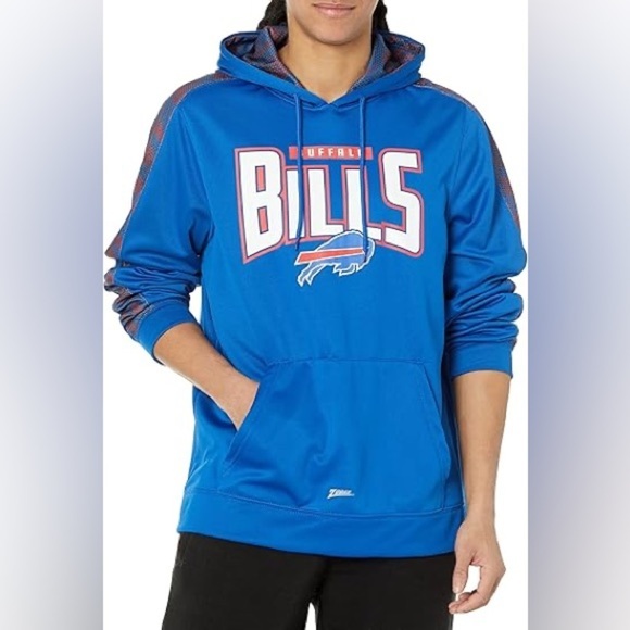 Zubaz Men's Color Hoodie with Team‎ Viper Liner Size XXL NWT - Picture 1 of 10